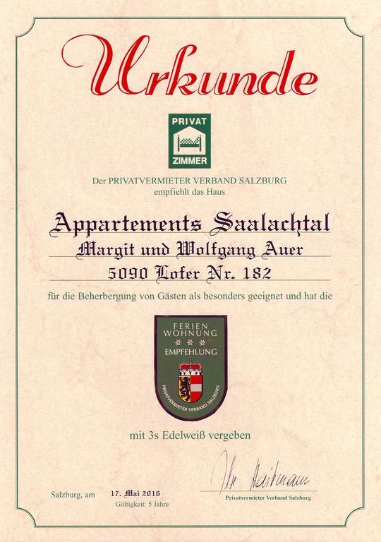 Apartments Saalachtal Lofer Bagian luar foto